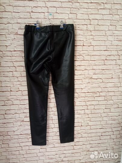 Кожаные брюки для девочки
