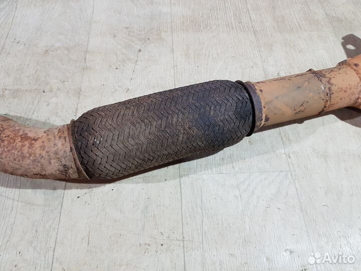 Приемная труба глушителя mitsubishi outlander 1 2