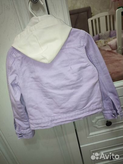 Джинсовка для девочки 80 86