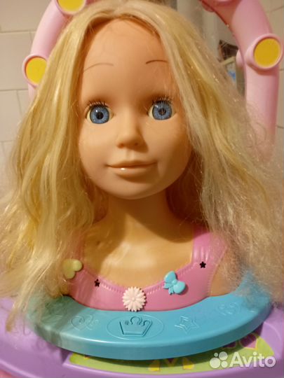 Кукла и зеркало набор парикмахера