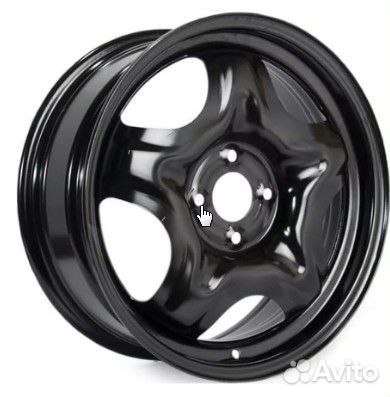 LADA Vesta 6,5\R16 4*100 ET50 d60,1 Черный-глянец