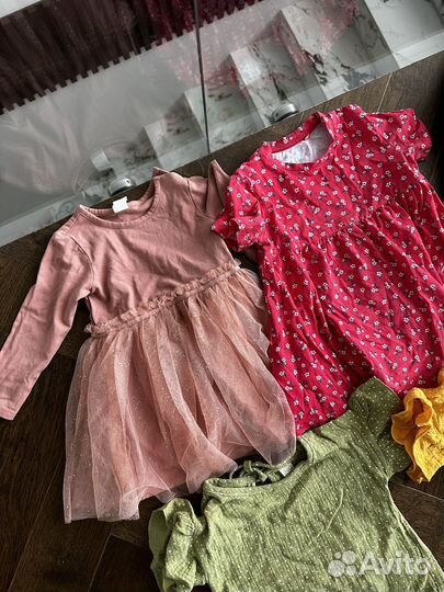 Детские вещи пакетом для девочек 86 92
