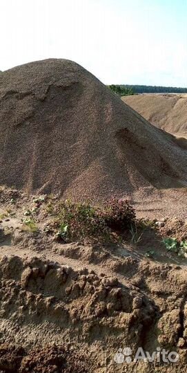 Песок, щебень