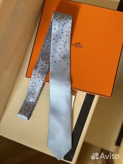Галстук Hermes 7 tie