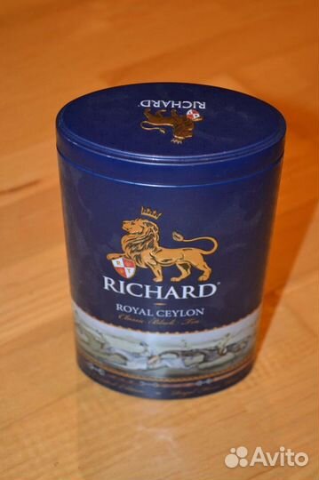 Металлические коробочки от чая