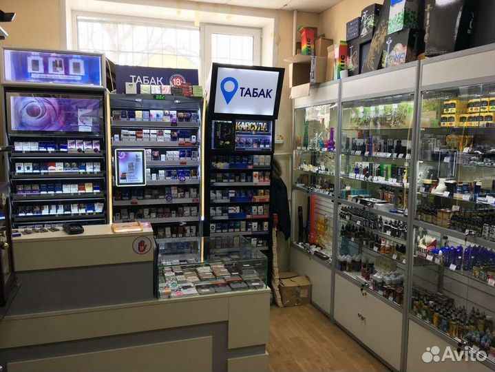Магазин табачной и вейперской продукции на продажу