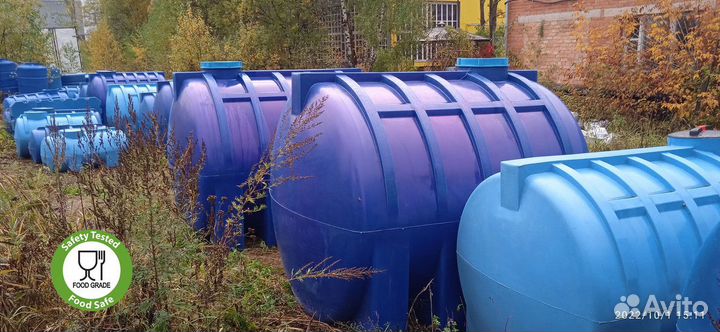 Емкость для воды 5000 л / гарантия 5 лет