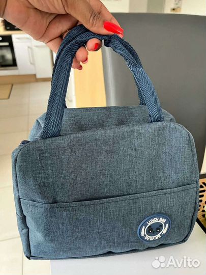 Фольгированная сумка для обедов. Новая