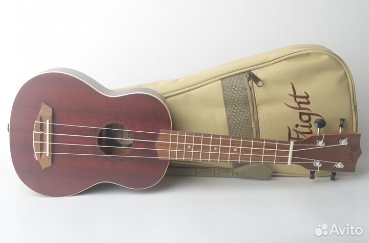 Укулеле сопрано Flight NUS380 coral