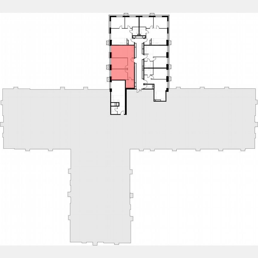 2-к. апартаменты, 62,6 м², 18/30 эт.
