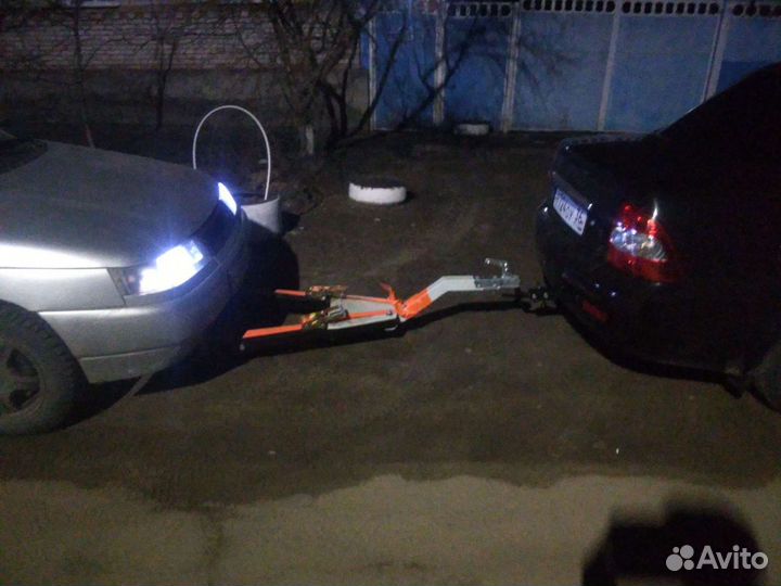 Эвакуатор жёсткая сцепка для легковых автомобилей