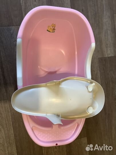 Детская ванночка для купания с горкой