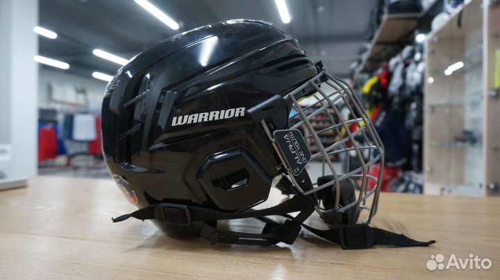 Шлем хоккейный Warrior alpha one (yth черный)