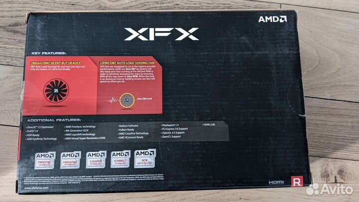 Amd radeon RX 550 4gb