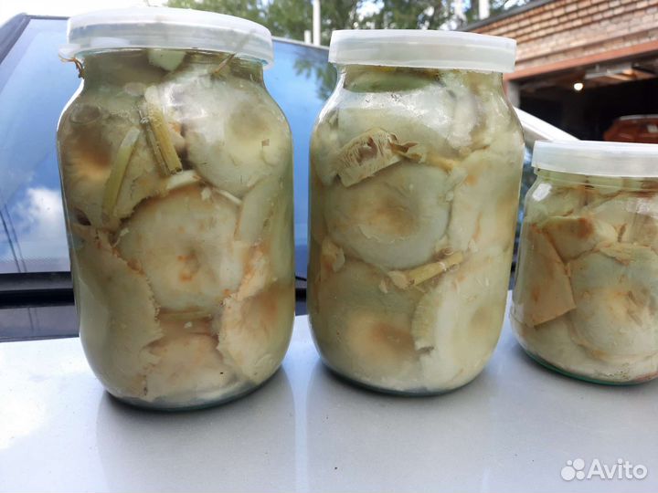 Грибы грузди соленые