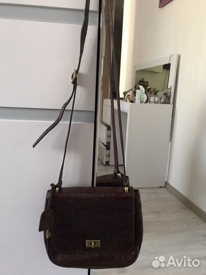 Сумка кожаная женская