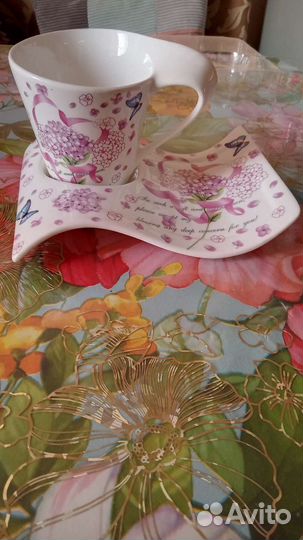 Чайная пара фарфор