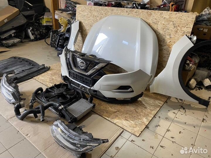 Nissan Qashqai J11 капот фары крылья бампер в сбор