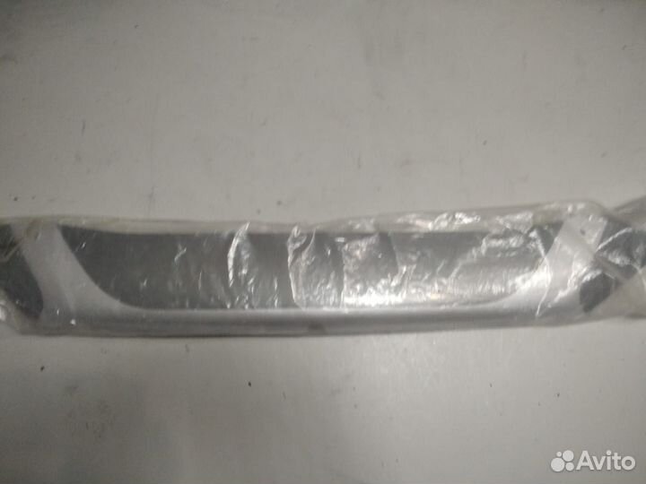 Дефлектор капота серебро Mitsubisi Lancer 07-2010