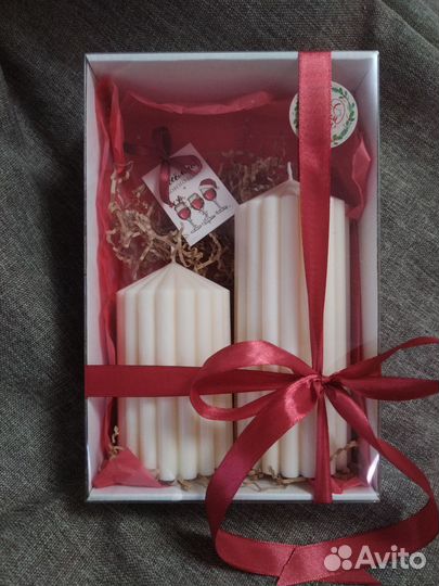 Свечи восковые ручной работы