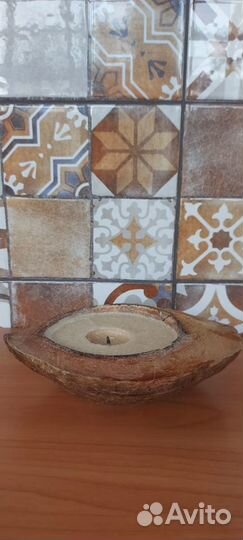 Свеча в кокосе