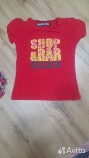 Одежда пакетом для девочки 5-6лет