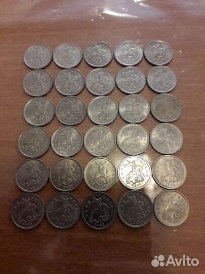 1 копейка 2008 ммд 30 шт. UNC + 9 шт бонусом