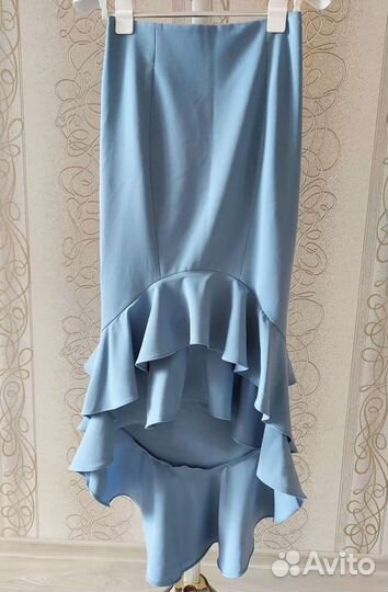 Юбка с воланом