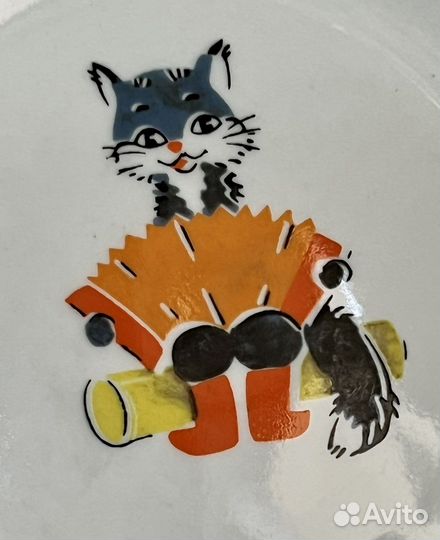 Тарелки детские редкие старый Владивосток