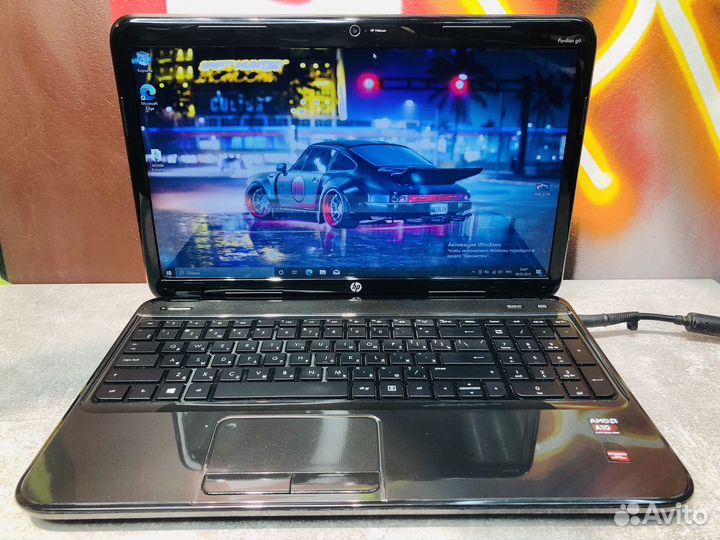 Hp pavilion g6/ AMD A10/7670M/ram 6gb/ssd