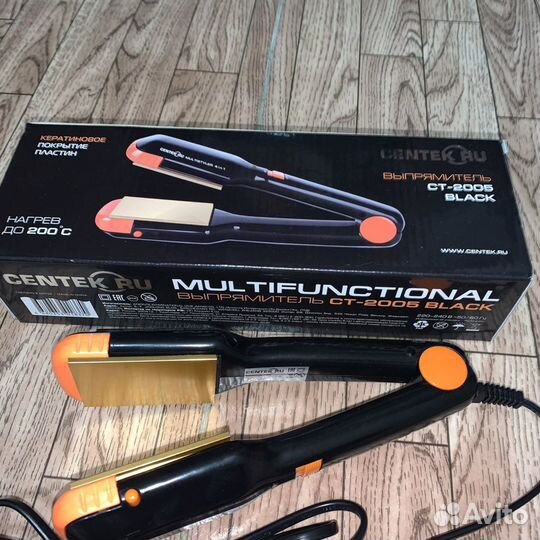 Выпрямитель для волос с четырьмя насадками