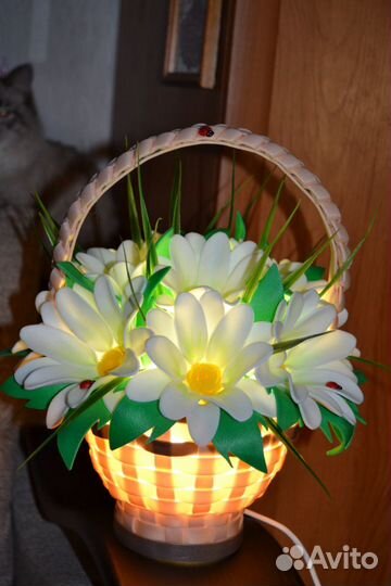 Подарки ручной работы (букеты-светильники, и др