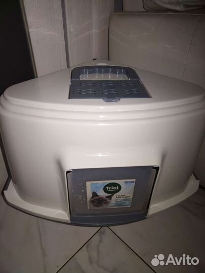 Когтеточка домик для кошки, кошачий туалет