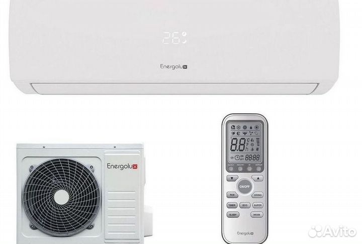 Сплит система с установкой