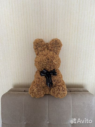 Мишка из роз