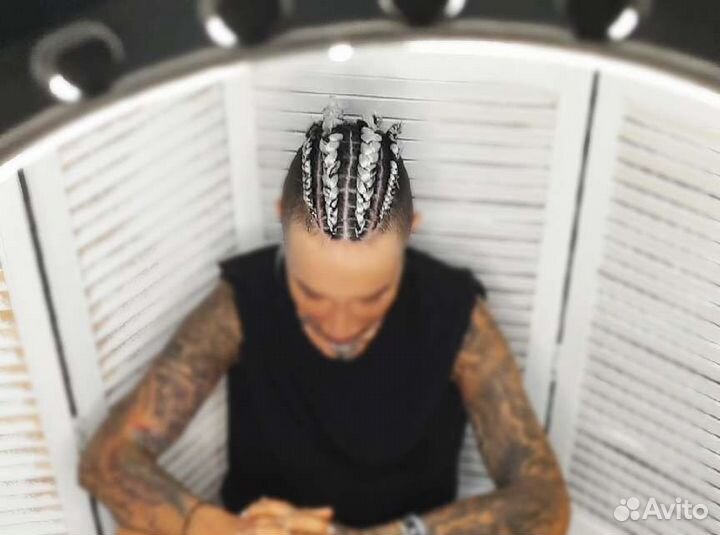 Причёска дреды афрокосы зизи канекалон