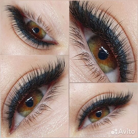 Наращивание ресниц модель