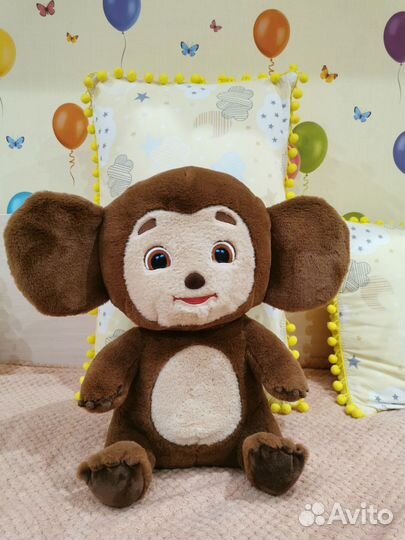 Мягкая игрушка Чебурашка 40 см