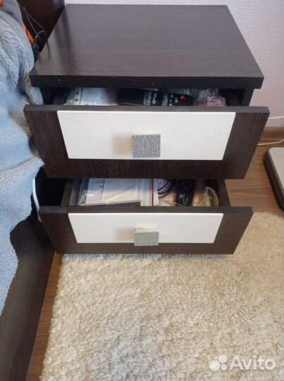 Тумба прикроватная 2 шт бу