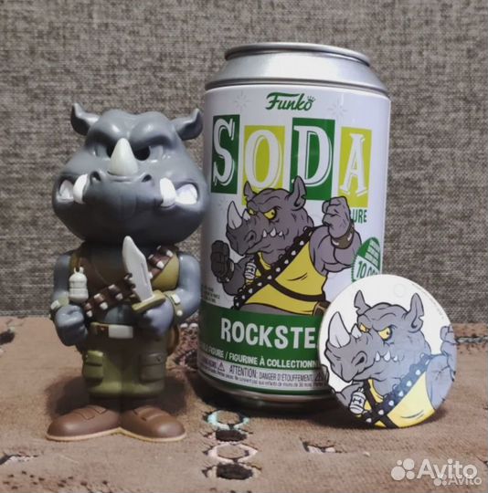 Funko Soda Rocksteady