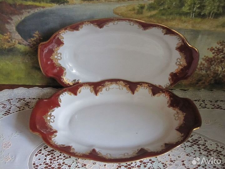 Фарфоровые блюда СССР. Винтаж
