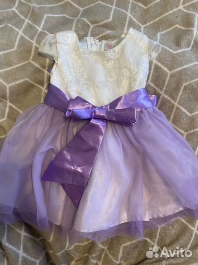 Платье для девочки 74