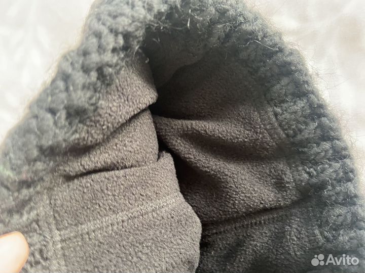 Шапка зимняя женская вязанная