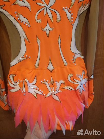 Купальник для художественной гимнастики 128-140р