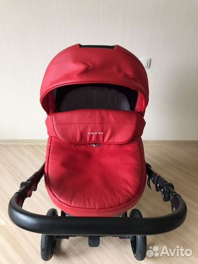 Коляска 2 в 1 ecco кожа