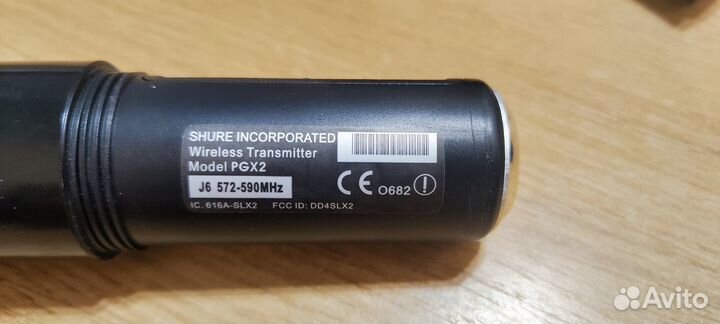 Микрофон Shure sm58pgx2 с базой PGX4