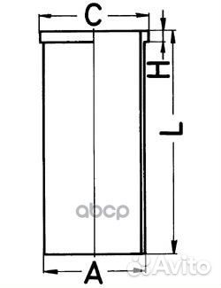 Гильза цилиндра STD, 88.00mm, Sprinter CDI