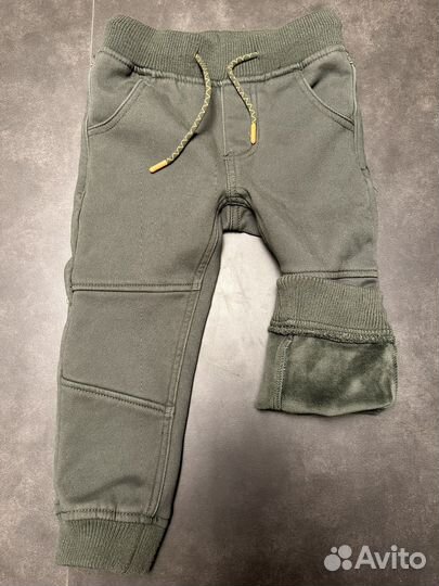Штаны демисезон с утеплением 98