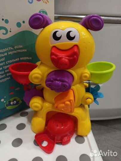 Игрушки для ванной на присоске