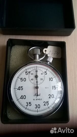Секундомер СССР агат